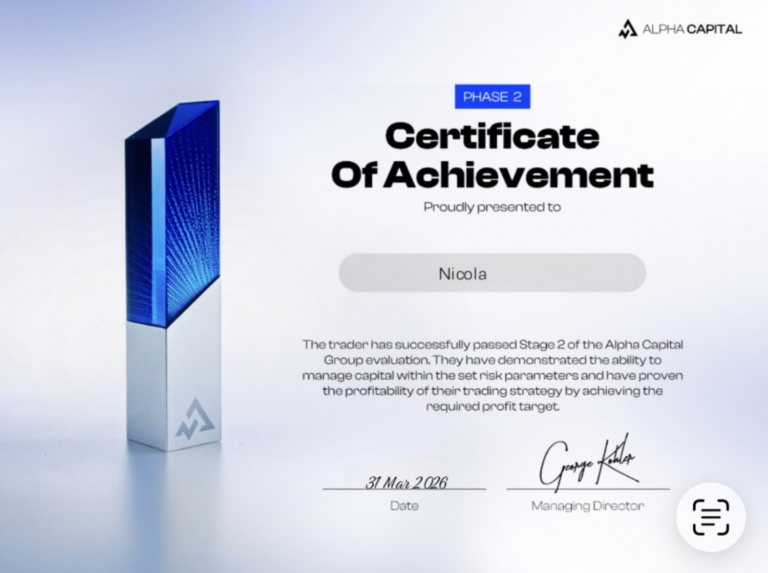 Member Certificate Nicola